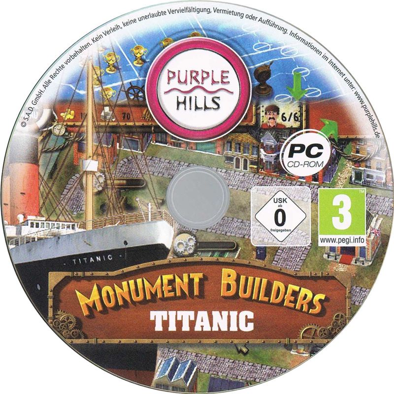 Media for Monument Builders: Titanic (Windows)