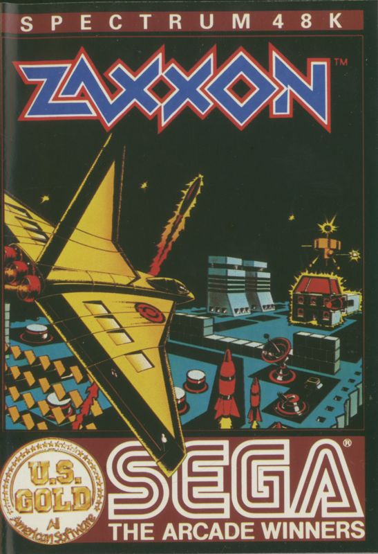 Front Cover for Zaxxon (ZX Spectrum)