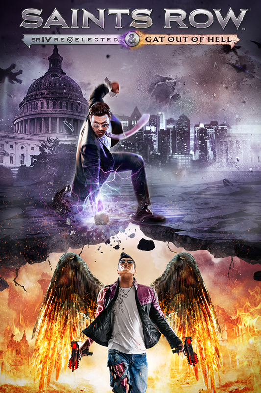 Front Cover for Saints Row IV: Re-Elected & Gat Out of Hell (Xbox One) (download release): 2nd version