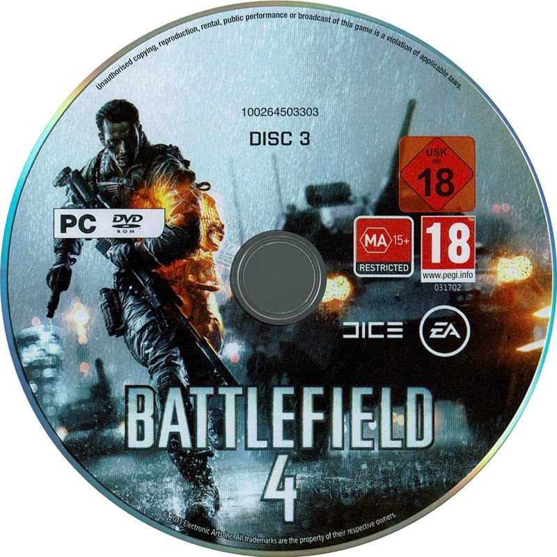 Media for Battlefield 4 (Windows): Disc 3