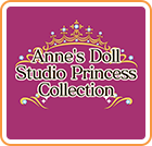 Front Cover for Anne's Doll Studio: Princess Collection (Nintendo DSi) (download release)