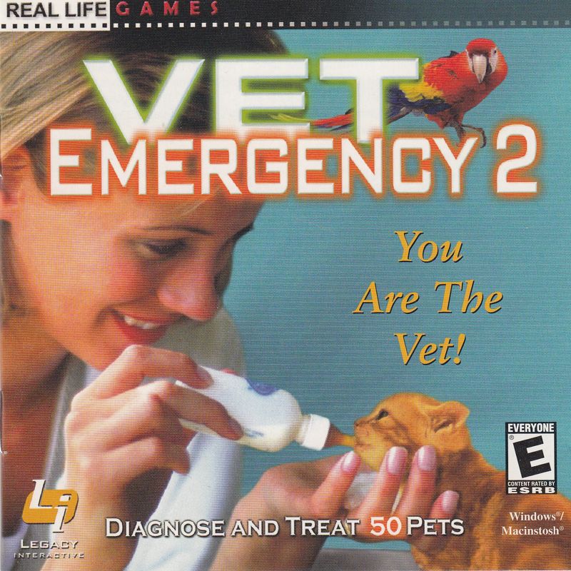 Front Cover for Vet Emergency 2 (Macintosh and Windows)