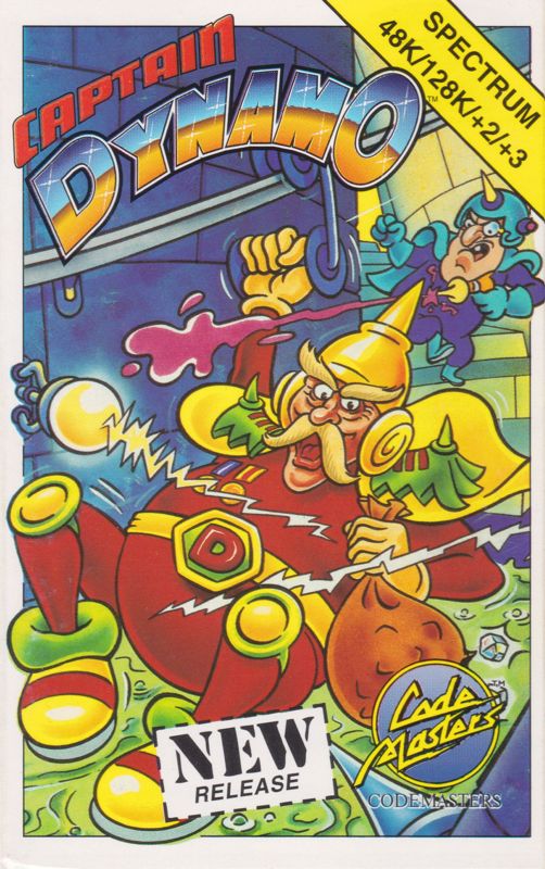 Front Cover for Captain Dynamo (ZX Spectrum)