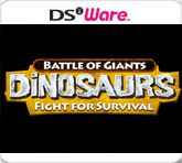Front Cover for Battle of Giants: Dinosaurs - Fight For Survival (Nintendo DSi) (download release)