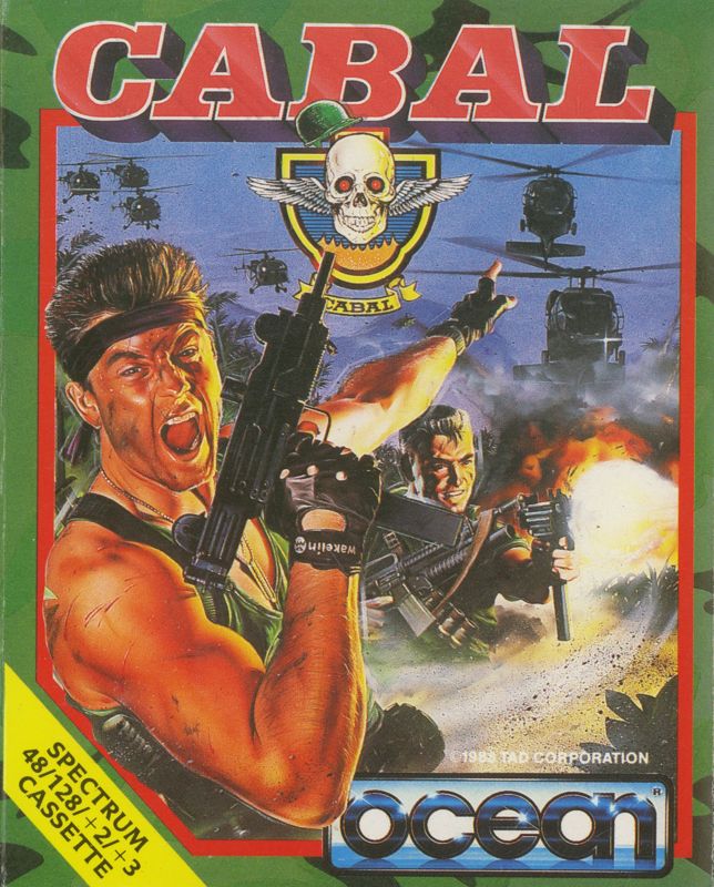 Front Cover for Cabal (ZX Spectrum)