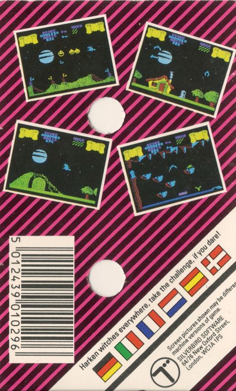Back Cover for Cauldron (ZX Spectrum)