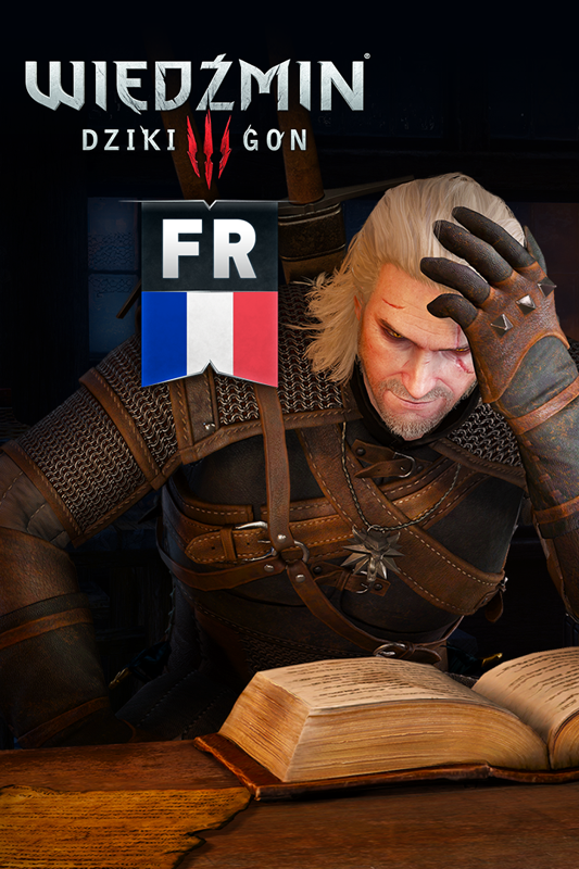 Front Cover for The Witcher 3: Wild Hunt - Language Pack: FR (Xbox One) (download release)