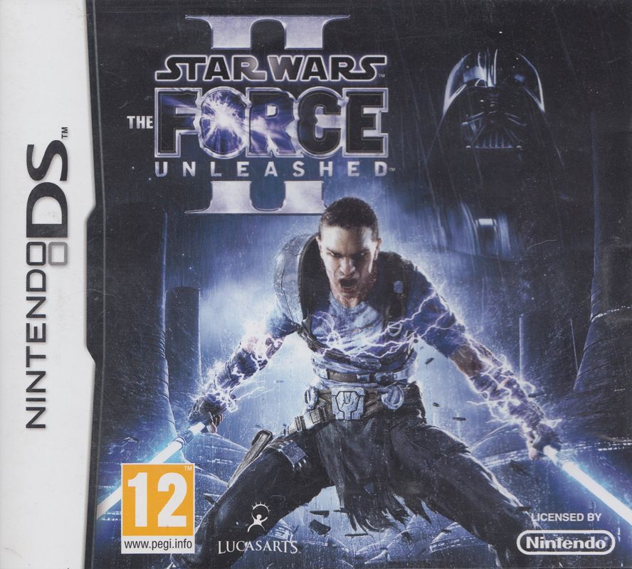 Front Cover for Star Wars: The Force Unleashed II (Nintendo DS)