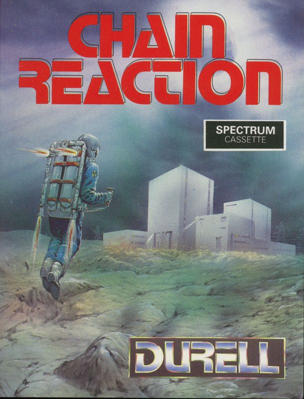 Front Cover for Chain Reaction (ZX Spectrum)