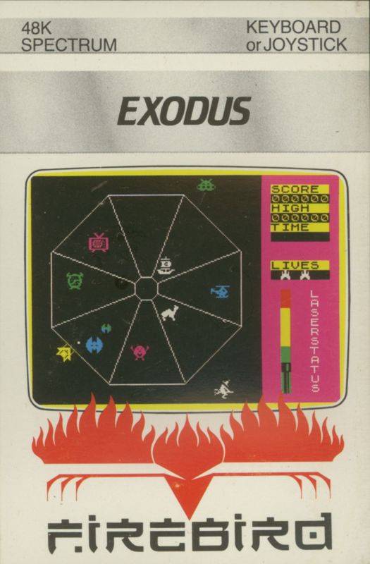 Front Cover for Exodus (ZX Spectrum)