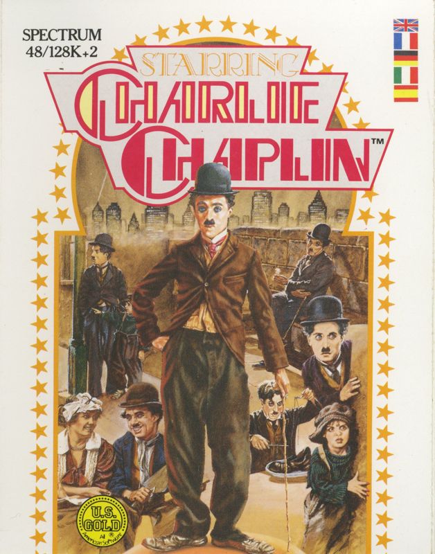 Front Cover for Charlie Chaplin (ZX Spectrum)