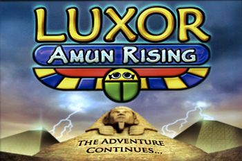 Front Cover for Luxor: Amun Rising (Windows) (Legacy Games release)
