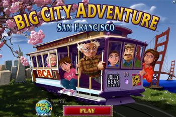 Front Cover for Big City Adventure: San Francisco (Windows) (Legacy Games release)