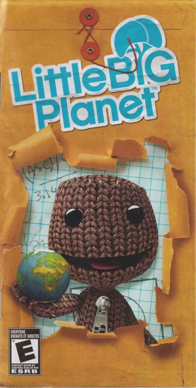 Manual for LittleBigPlanet (PSP): Front