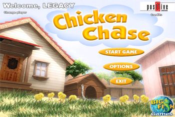 Front Cover for Chicken Chase (Windows) (Legacy Games release)