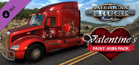 Front Cover for American Truck Simulator: Valentine's Paint Jobs Pack (Linux and Macintosh and Windows) (Steam release)