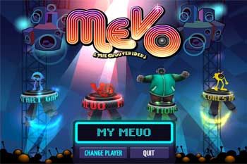 Front Cover for Mevo & the Grooveriders (Windows) (Legacy Games release)