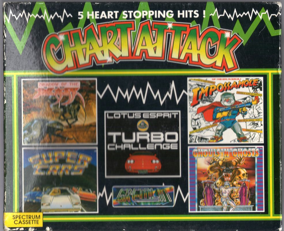 Front Cover for Chart Attack (ZX Spectrum)