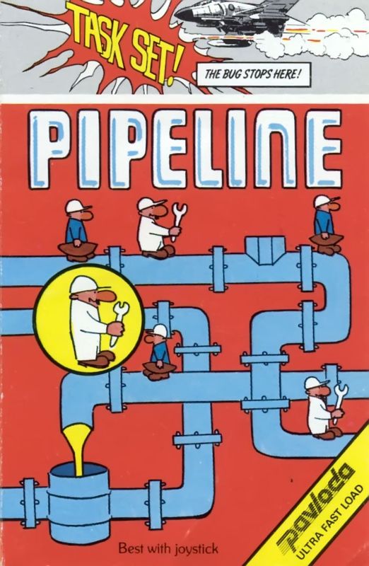 Front Cover for Super Pipeline (Commodore 64)