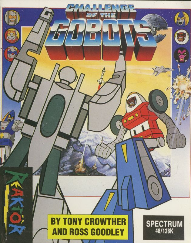 Front Cover for Challenge of the Gobots (ZX Spectrum)