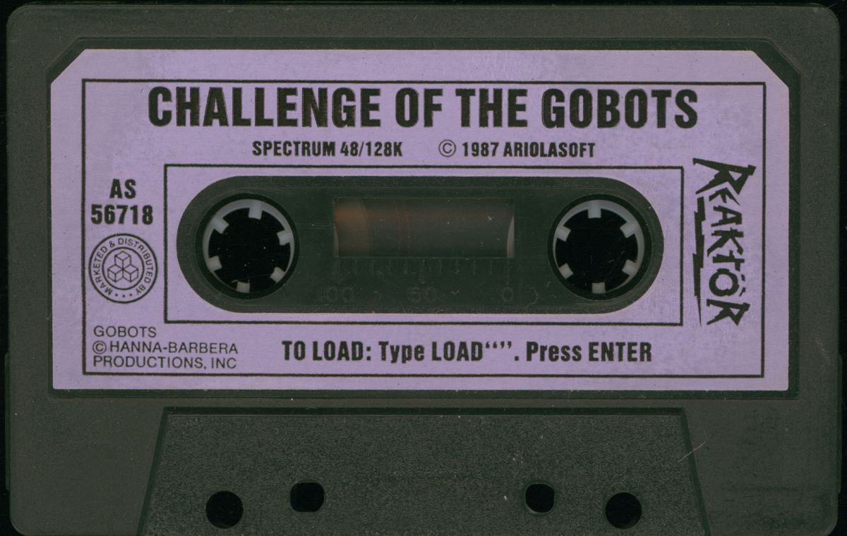 Media for Challenge of the Gobots (ZX Spectrum)