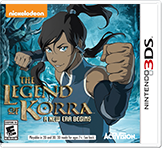 Front Cover for The Legend of Korra: A New Era Begins (Nintendo 3DS) (download release)