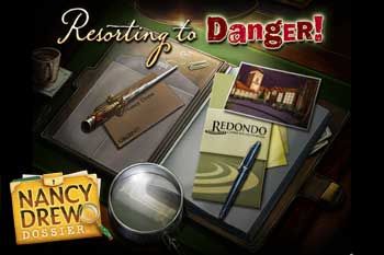 Front Cover for Nancy Drew Dossier: Resorting to Danger! (Windows) (Legacy Games release)