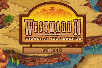 Front Cover for Westward II: Heroes of the Frontier (Windows) (Legacy Games release)