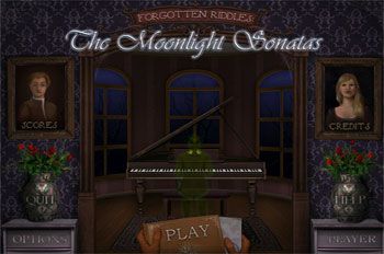 Front Cover for Forgotten Riddles: The Moonlight Sonatas (Windows) (Legacy Games release)