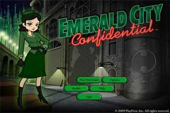 Front Cover for Emerald City Confidential (Windows) (Legacy Games release)