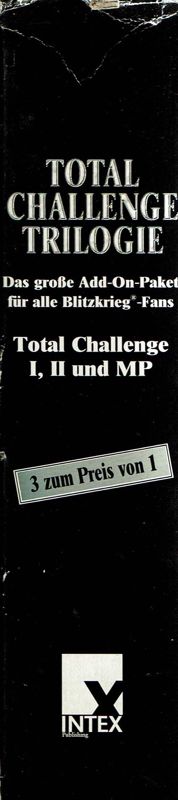 Spine/Sides for Total Challenge Trilogie (Windows): Left