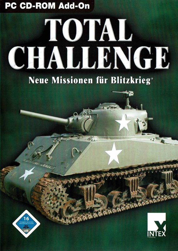 Other for Total Challenge Trilogie (Windows): Keep Case Blitzkrieg: Total Challenge - Front