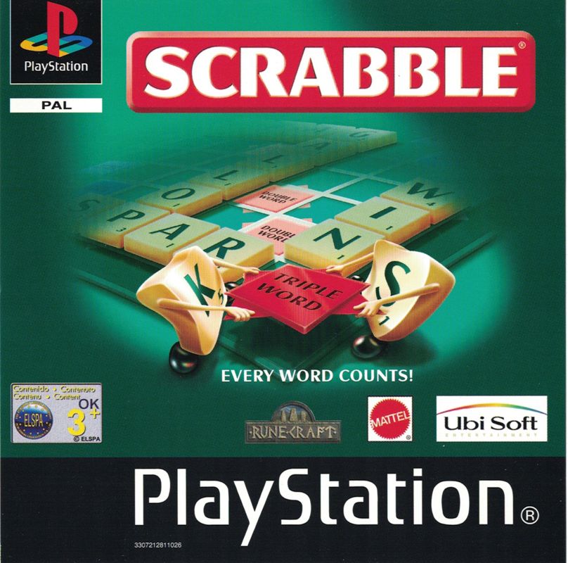 Front Cover for Scrabble (PlayStation)