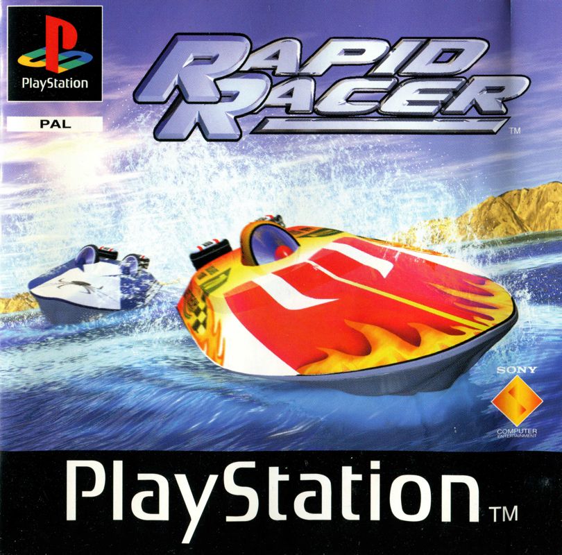 Manual for Turbo Prop Racing (PlayStation): Front