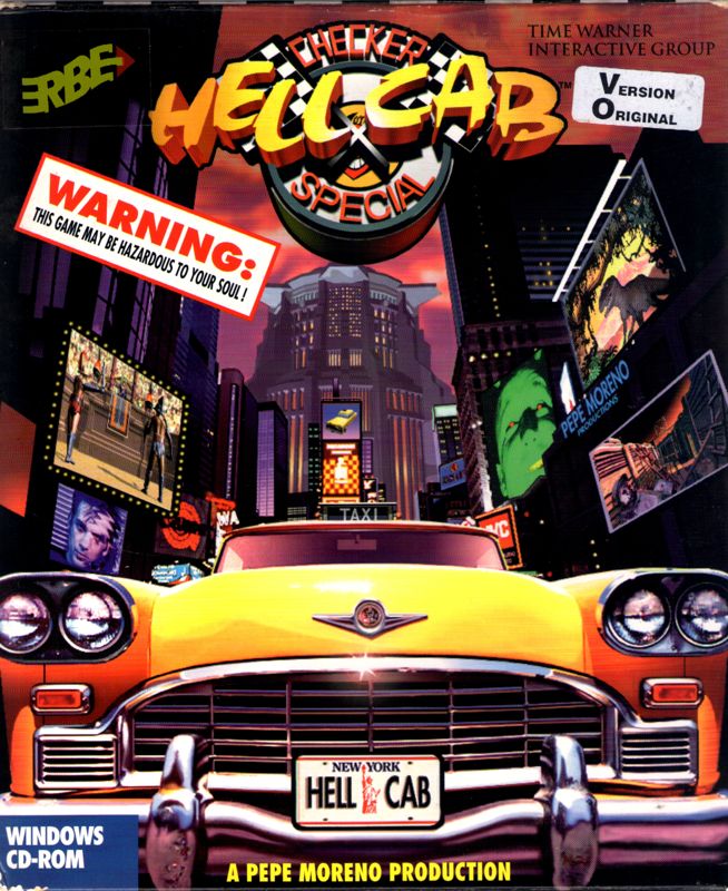 Front Cover for Hell Cab (Windows 3.x)