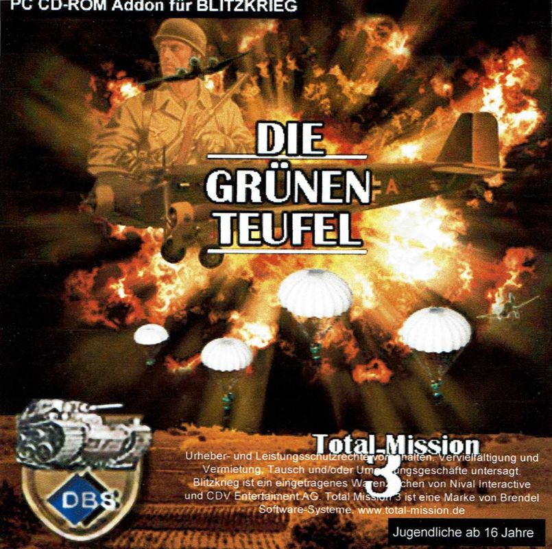 Front Cover for Total Mission 3: Die Grünen Teufel (Windows)