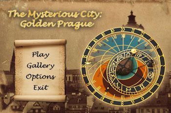 Front Cover for The Mysterious City: Golden Prague (Windows) (Legacy Games release)