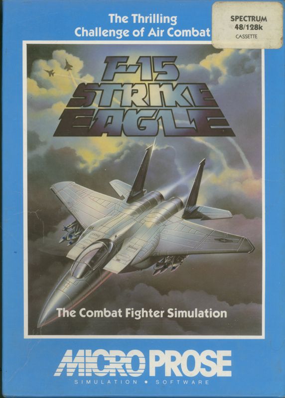 Front Cover for F-15 Strike Eagle (ZX Spectrum)