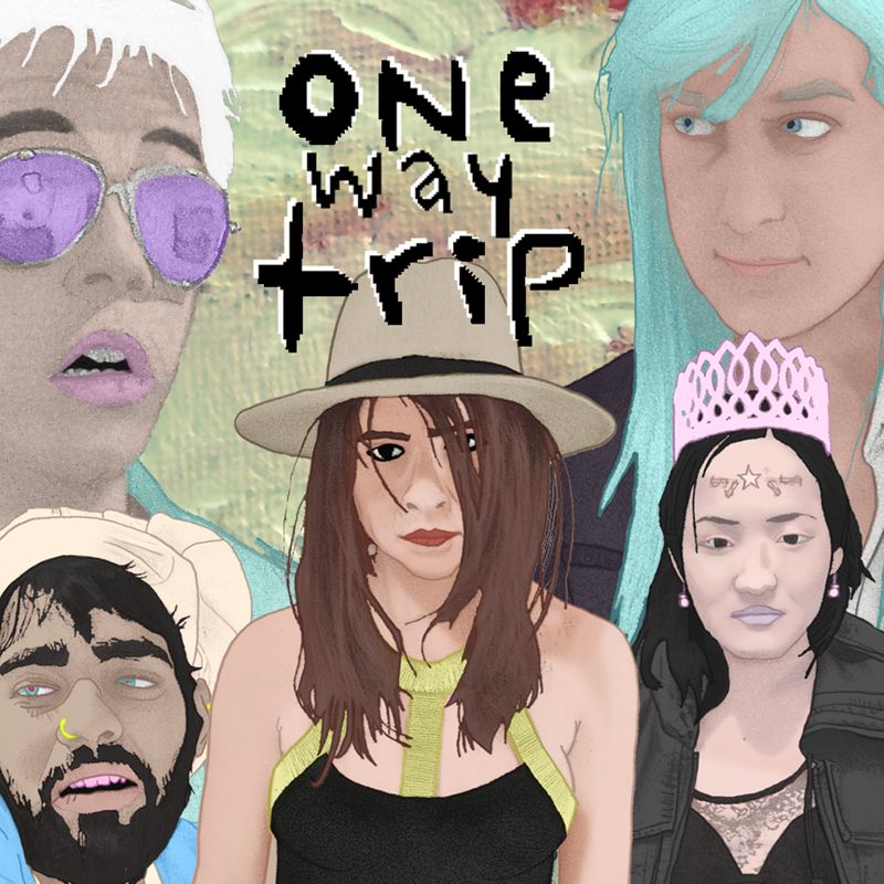 Front Cover for One Way Trip (PlayStation 4) (download release)