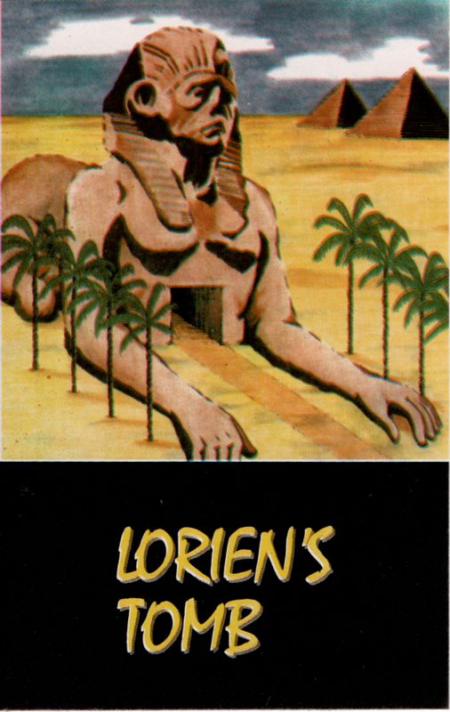 Front Cover for Lorien's Tomb (Atari 8-bit)