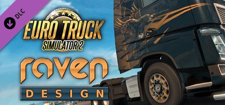 Front Cover for Euro Truck Simulator 2: Raven Design (Linux and Macintosh and Windows) (Steam release)
