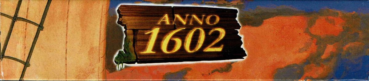 Spine/Sides for Anno 1602: Creation of a New World (Windows) (1st German box release): Top
