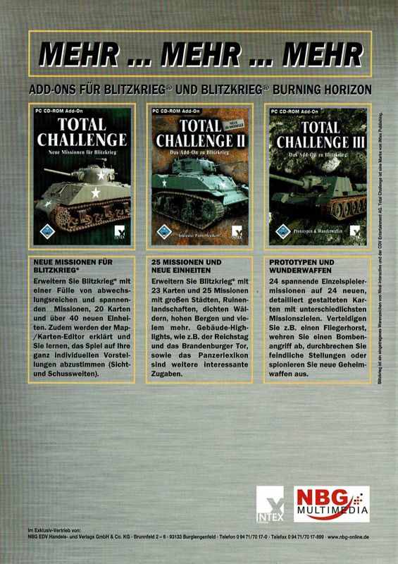 Other for Total Challenge Trilogie (Windows): Keep Case Total Challenge MP - Left Inlay