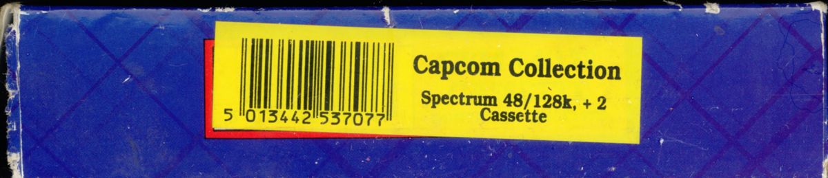 Spine/Sides for Capcom Collection (ZX Spectrum)