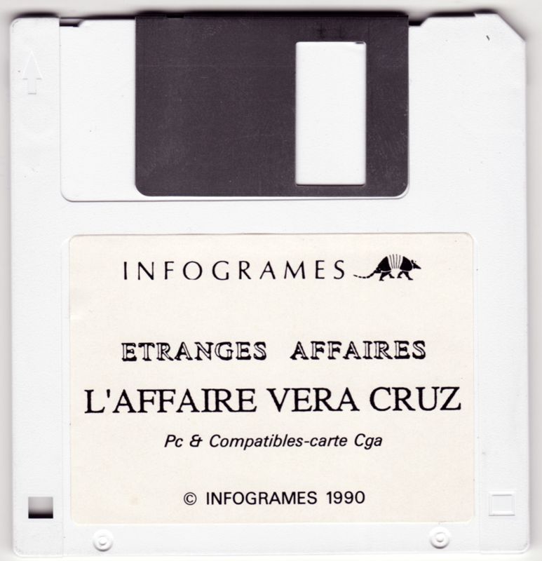 Media for Etranges Affaires (DOS): Vera Cruz Game Disk