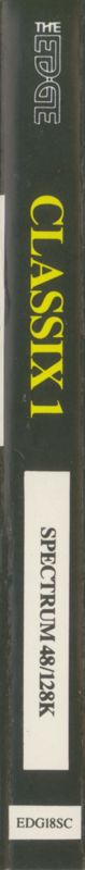 Spine/Sides for Classix 1 (ZX Spectrum)
