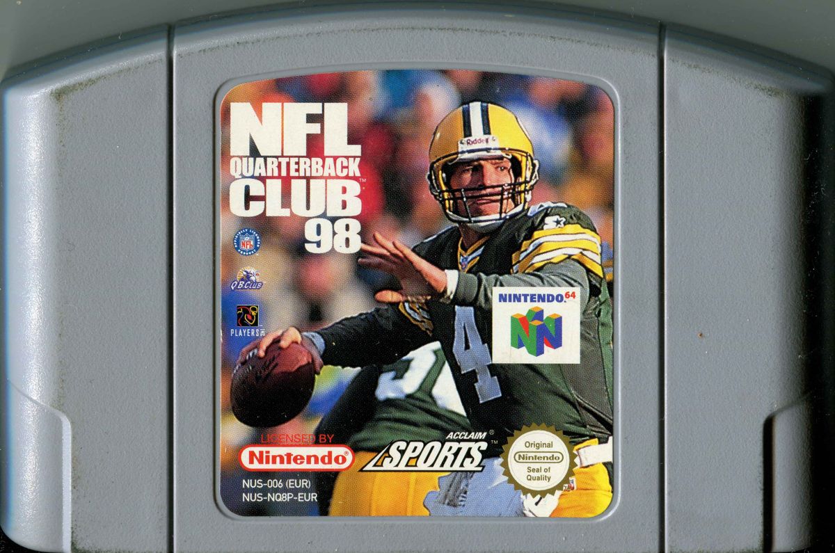 Media for NFL Quarterback Club 98 (Nintendo 64)