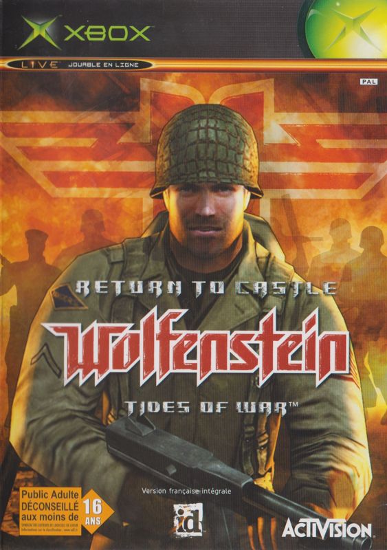 Front Cover for Return to Castle Wolfenstein: Tides of War (Xbox)