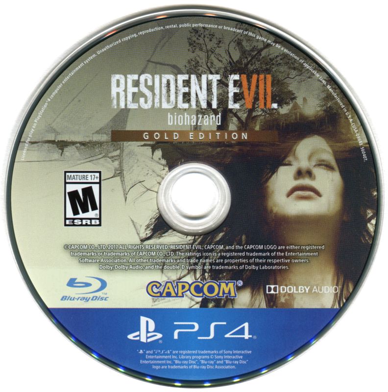 Resident Evil 7: Biohazard - Gold Edition cover or packaging material ...