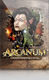 Front Cover for Arcanum: Of Steamworks & Magick Obscura (Windows) (GOG.com release)